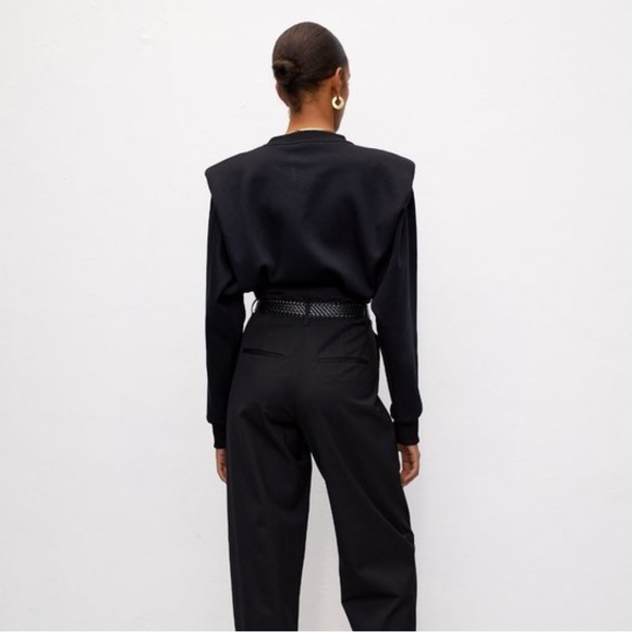 RÓHE Sweatshirt. Black /Noir. Sz 40 (M/L) - Picture 7 of 8